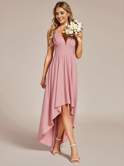 ever SORAYA|Robe de soirée taille empire à col V