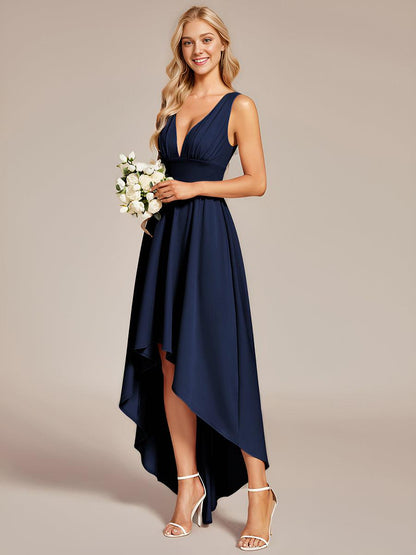 ever SORAYA|Robe de soirée taille empire à col V