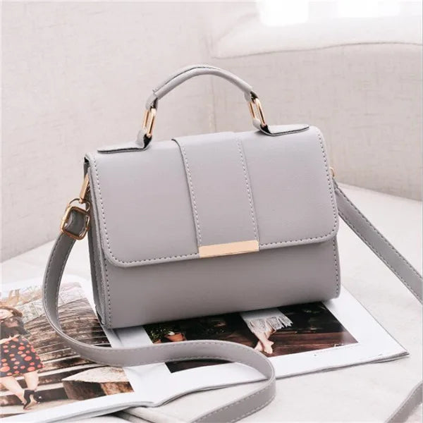 Bolso de Hombro Retro Elegante para Mujer - Piel Sintética de Alta Calidad
