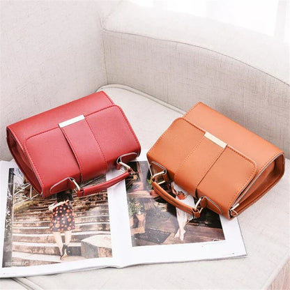 Bolso de Hombro Retro Elegante para Mujer - Piel Sintética de Alta Calidad
