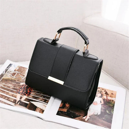 Bolso de Hombro Retro Elegante para Mujer - Piel Sintética de Alta Calidad