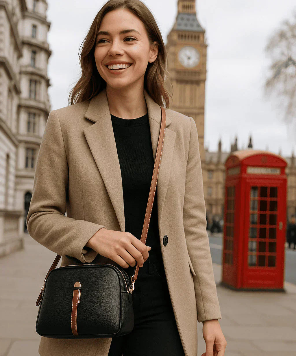Women's Luxury Leather Shoulder Bag