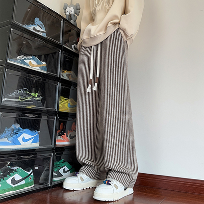 XAVIERA – Modern Striped Sweatpants
