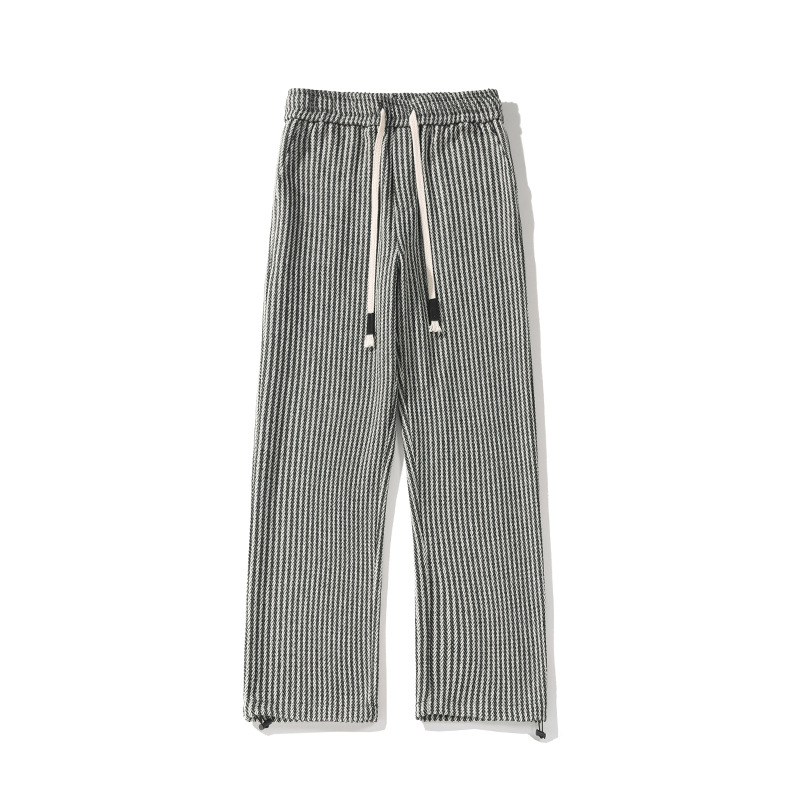 XAVIERA – Modern Striped Sweatpants