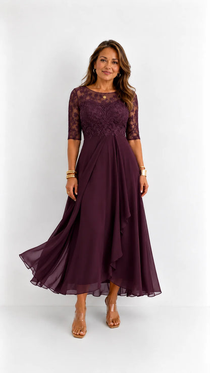 RHONDA | Elegante abito in pizzo