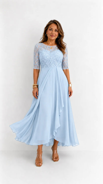 RHONDA | Elegante abito in pizzo