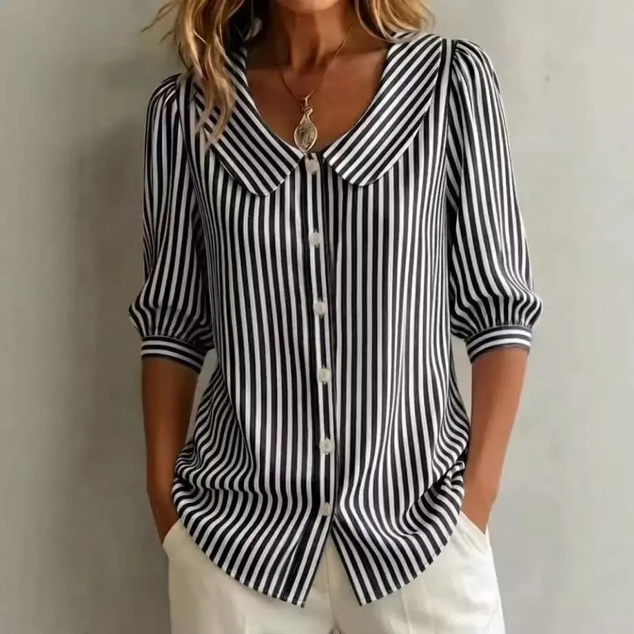 Alice - Legere gestreifte Bluse