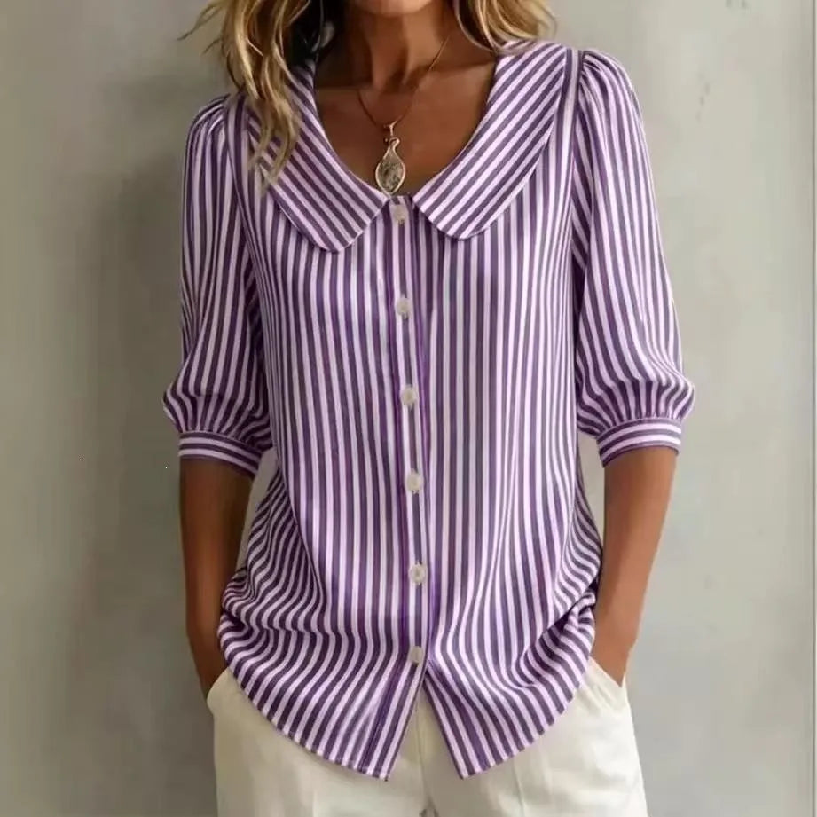 Alice - Legere gestreifte Bluse