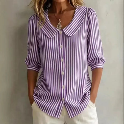 Alice - Legere gestreifte Bluse
