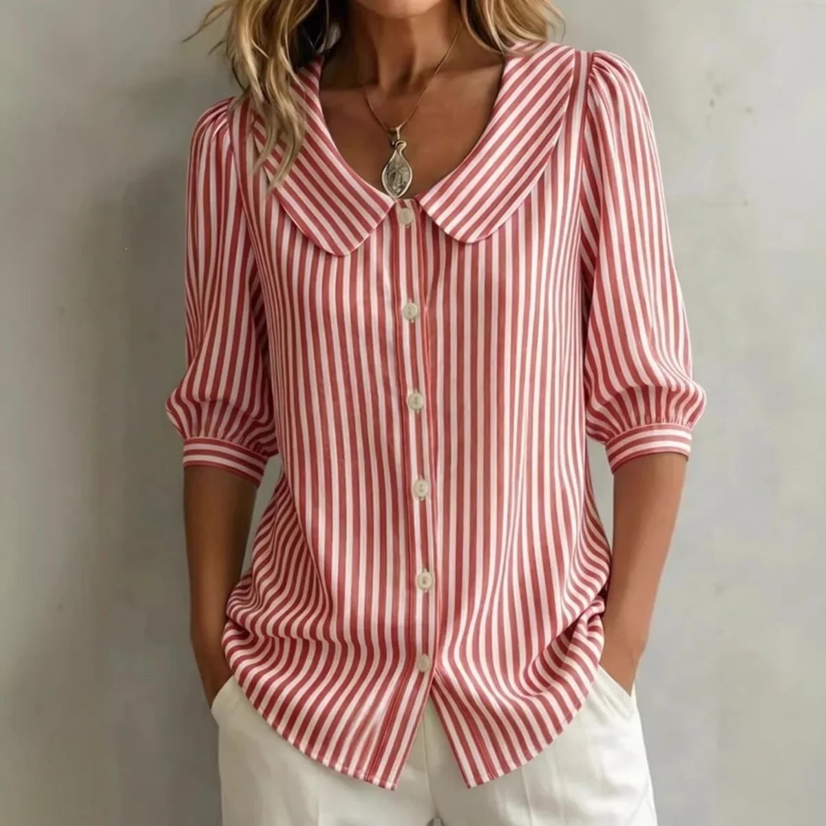 Alice - Legere gestreifte Bluse