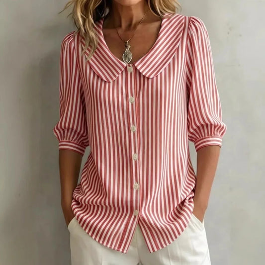 Alice - Camicetta Casual a Righe