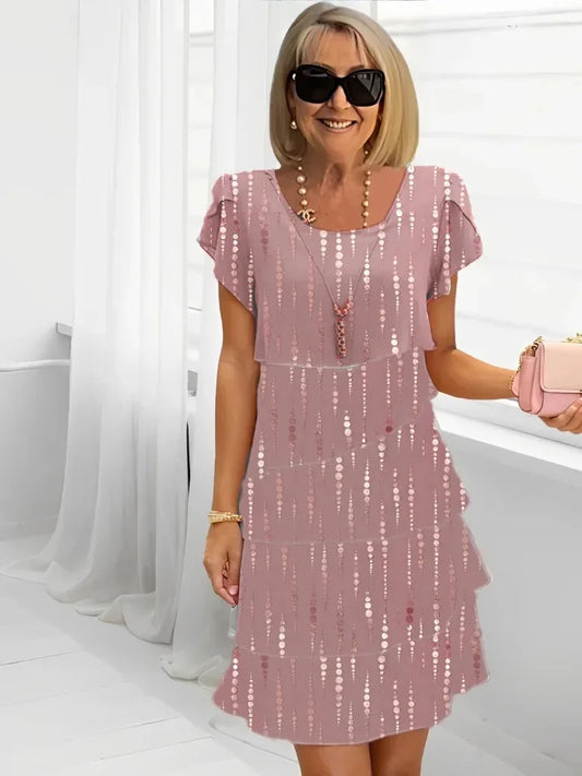 Victoria | Abito Elegante con Rouches