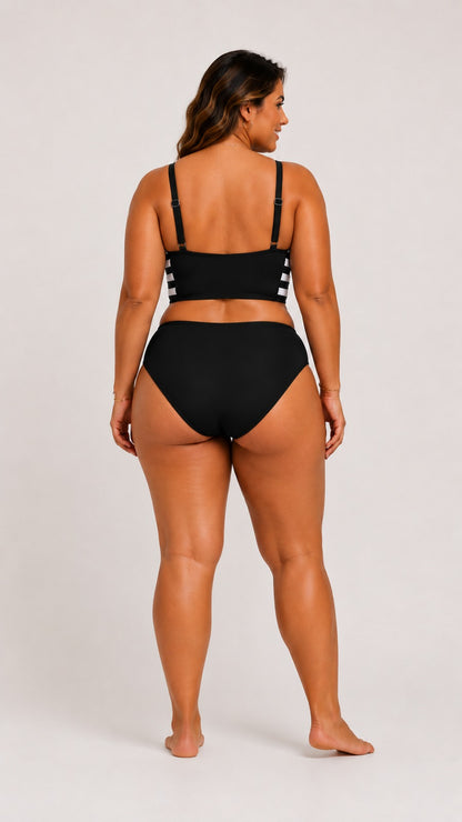 Portofino | Elegant Striped Bikini