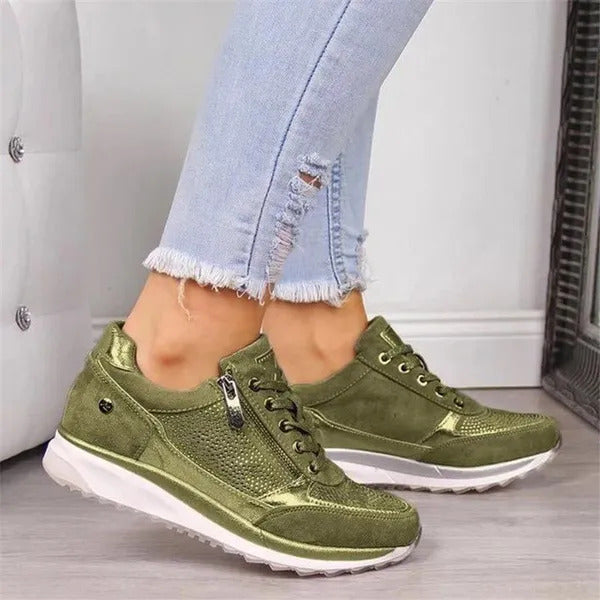 Ginette | Sneaker Ortopediche con Zip
