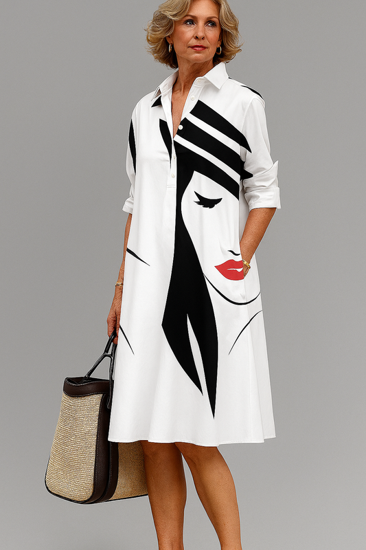 Yvette | Abito midi elegante