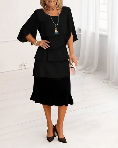 Patricia | Abito Elegante con Volant