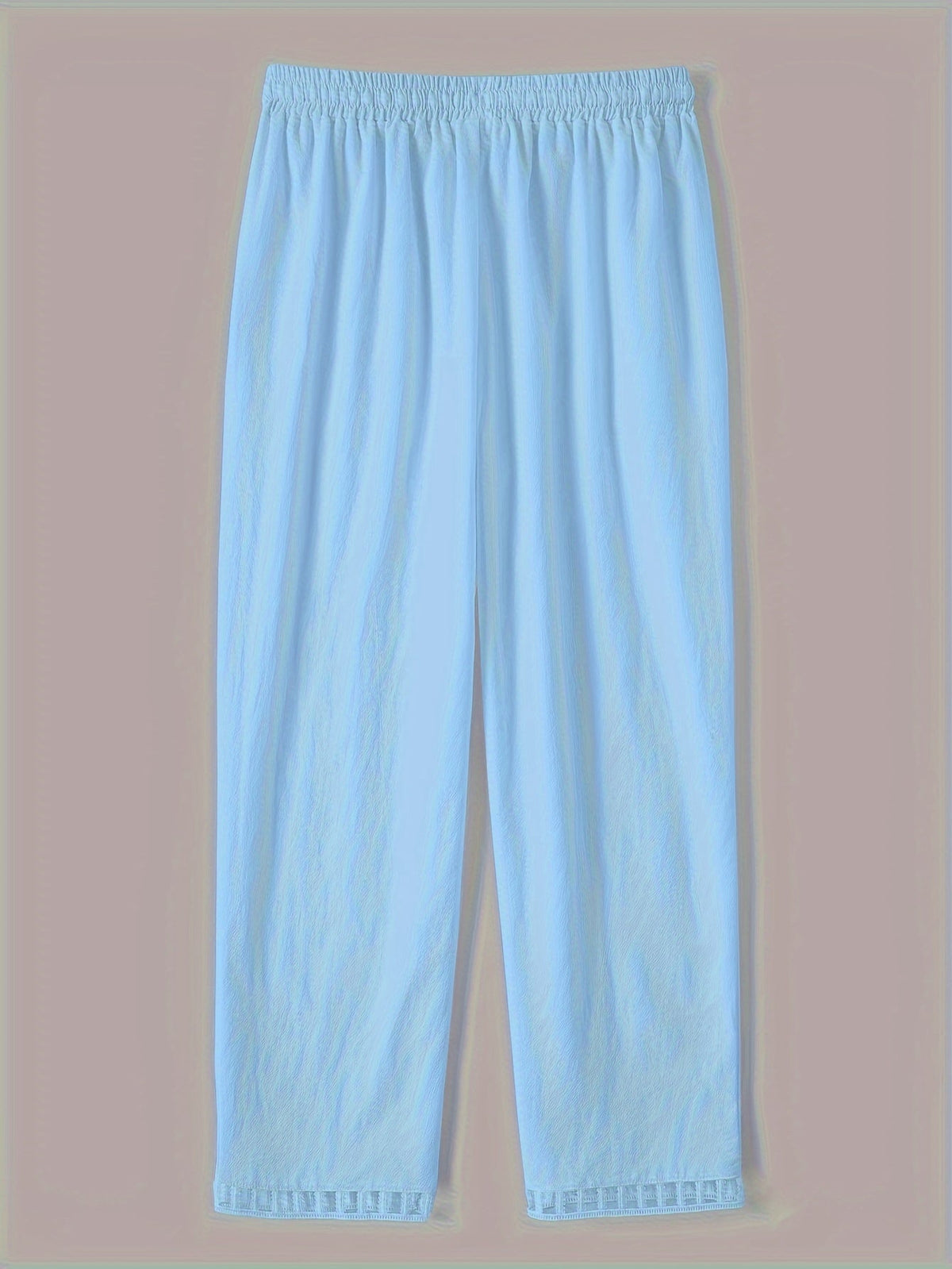 Wren – Relaxed Cropped Trousers with Contrast Details