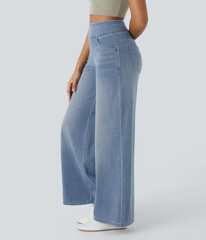 Solène - Jeans de pernera ancha de corte relajado