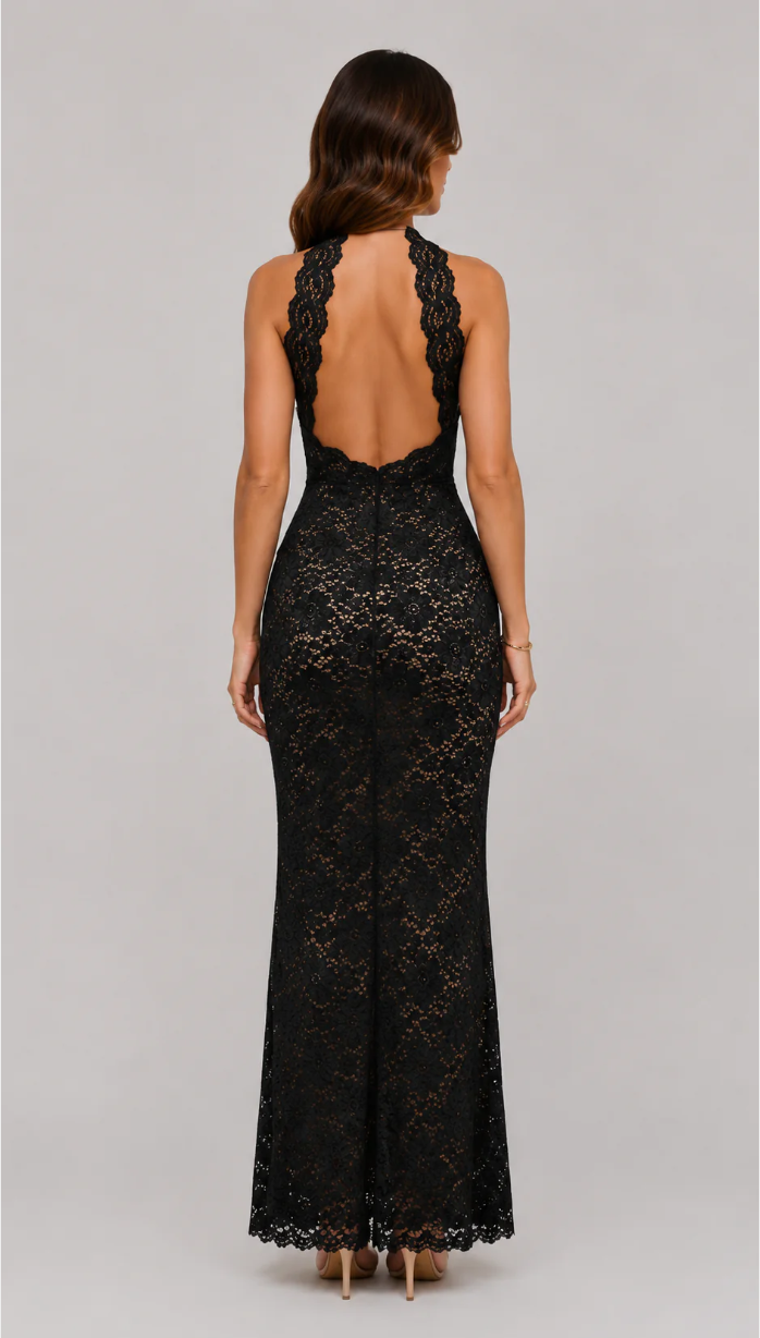 Midnight Lace | Abito in Pizzo