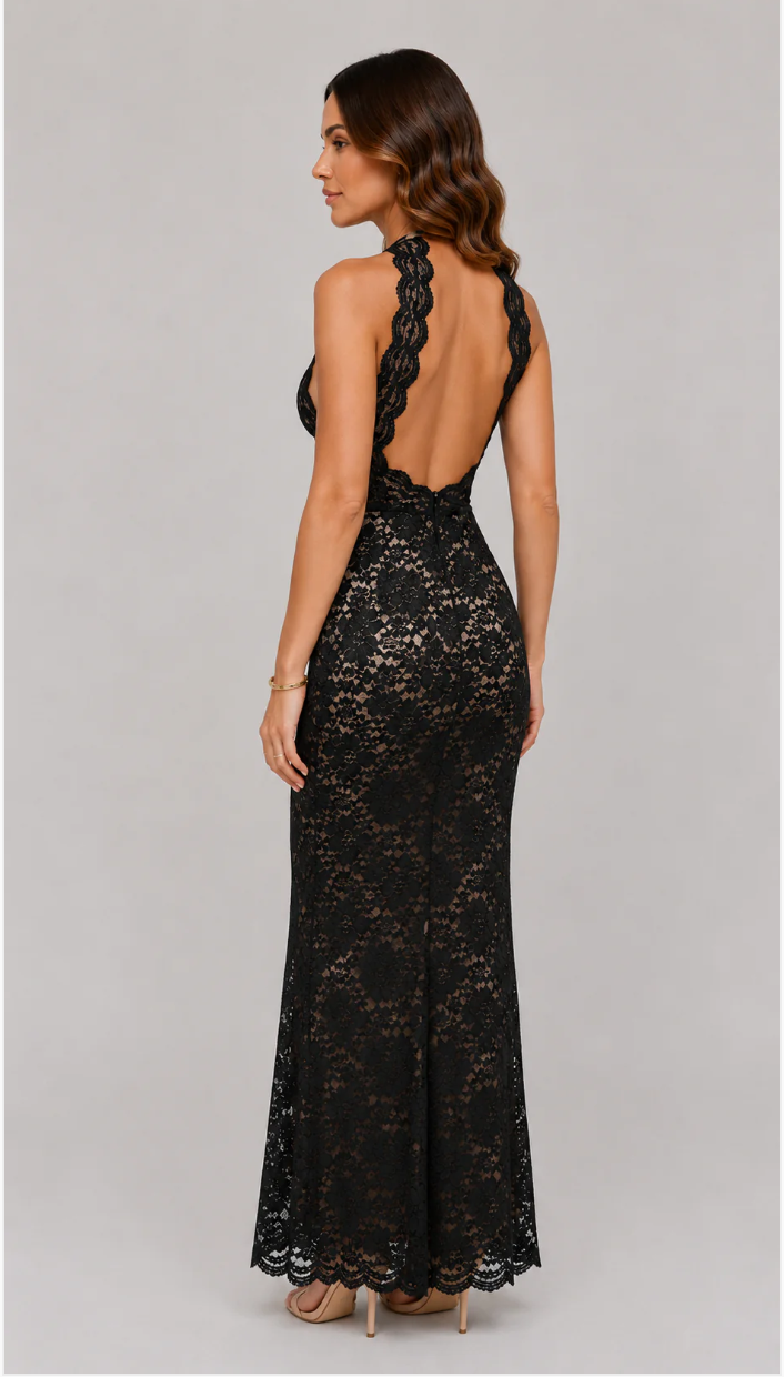 Midnight Lace | Abito in Pizzo