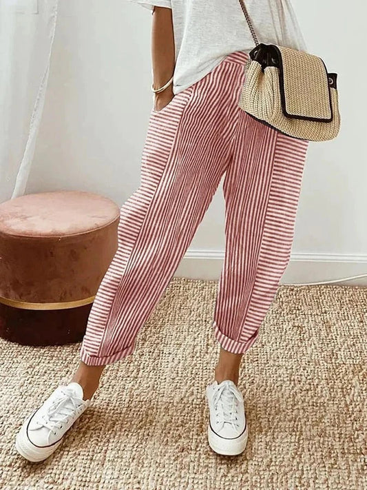 Lola | Pantaloni Estivi Casual a Taglio Ampio